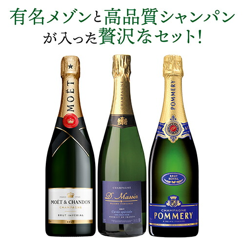 ★ラスト　お買得　大手メゾン　シャンパ－ニュ　飲み比べ　12本セットⅡ ☆ラストお買得 大手メゾン シャンパ－ニュ 飲み比べ 12本セットＡ