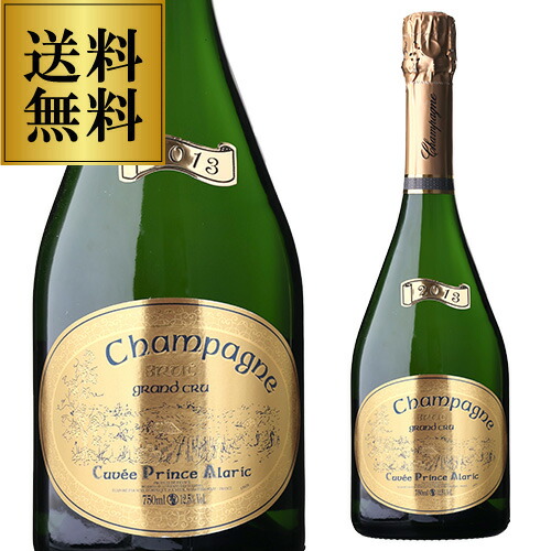 【全品P3倍 4/15限定】 送料無料 ドミニク フルール キュヴェ プリンス アラリック グランクリュ 2013 750ml ミレジム 特級 シャンパン 高級シャンパン 辛口 シャンパーニュ 浜運A