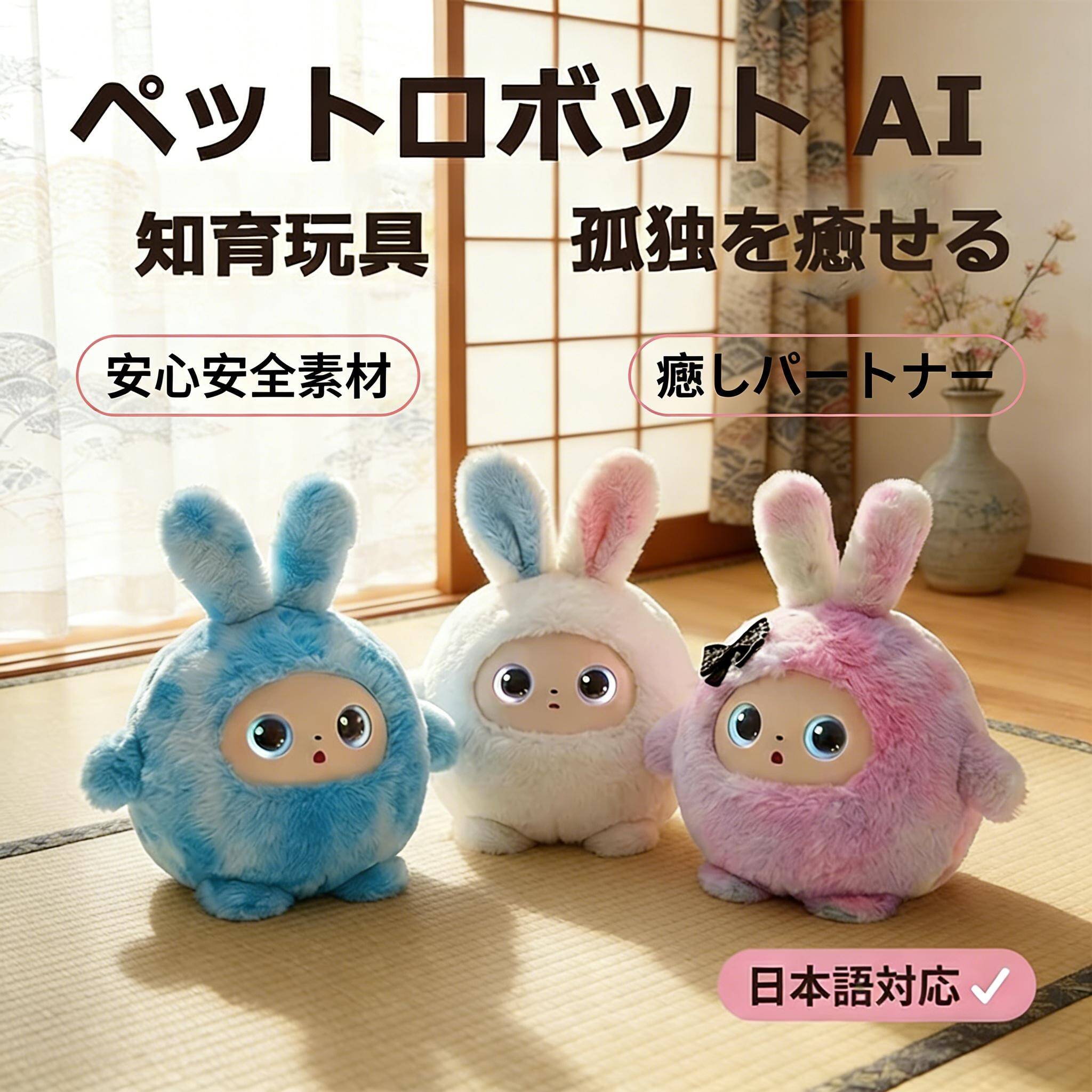 【激安祝賀会！百貨店SALE】人工知能学 積み上げる ai 愛玩動物 人造人間  ミーア 猫型 /ふわふわうさぎ ぬいぐるみ 語りあう 動く 気味合いが通じる 着せ替え 物音意識すること 11 言葉づかい相応う 日本語 / 英語 御饒舌 人工知能学 学びとる 知育手あそび ちびっ子 老いらく者 一人暮らし 独りぼっち癒し 共同作業者 生まれ落ちる日差し上げ物