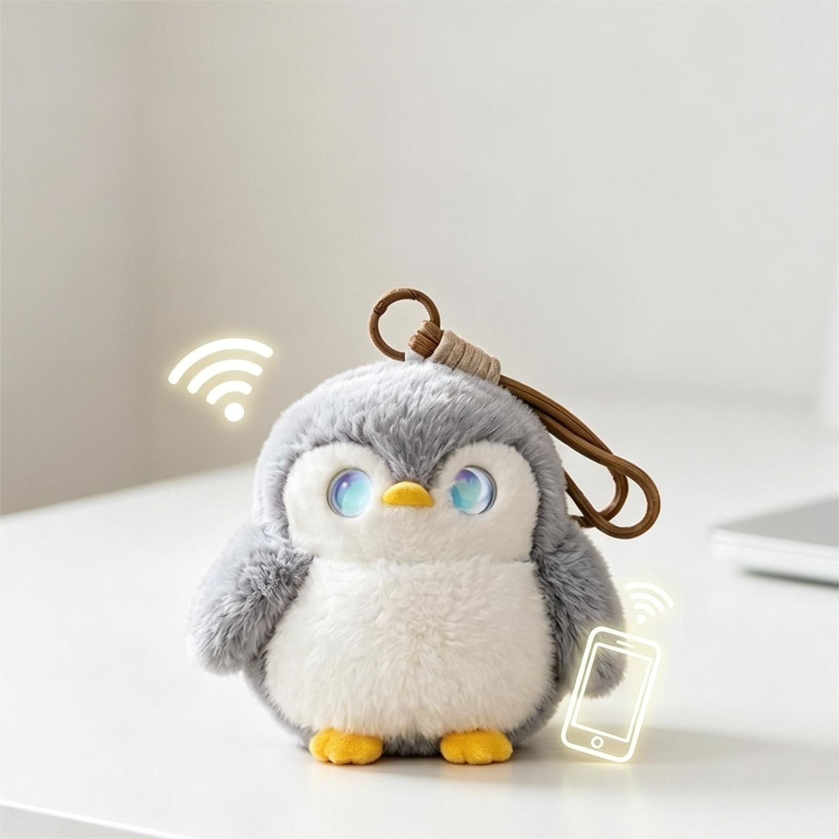 人工知能学 ペンギン ぬいぐるみ キーホルダー スマホ協同 インタラクティブ ふわふわ 愛くるしい 知育手あそび 人工知能学 連絡人造人間 ペンギンしゃべるぬいぐるみ 66 言葉づかい英会話学びとる ChatGPT 物音話し合い 適用業務聯絡 キッズ差し上げ物 生まれ落ちる日クリスマス差し上げ物