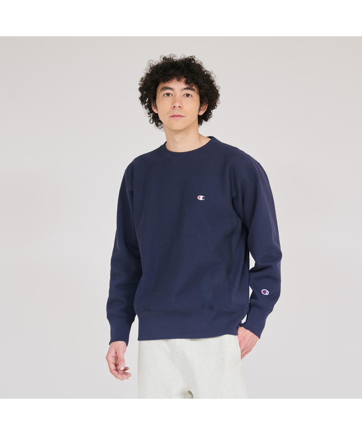 《お買物マラソン 10%OFF》【公式】チャンピオン Champion リバースウィーブ(R) クルーネックスウェットシャツ 25FW リバースウィーブ(R) (C3-Y033)★ メンズ レディース スウェット トレーナー|Champion公式店