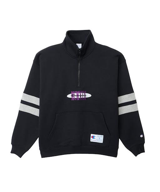 《お買物マラソン 10%OFF》《セール》【公式】チャンピオン Champion ハーフジップスウェットシャツ 25FW アクションスタイル (C3-C013)｜Champion公式店