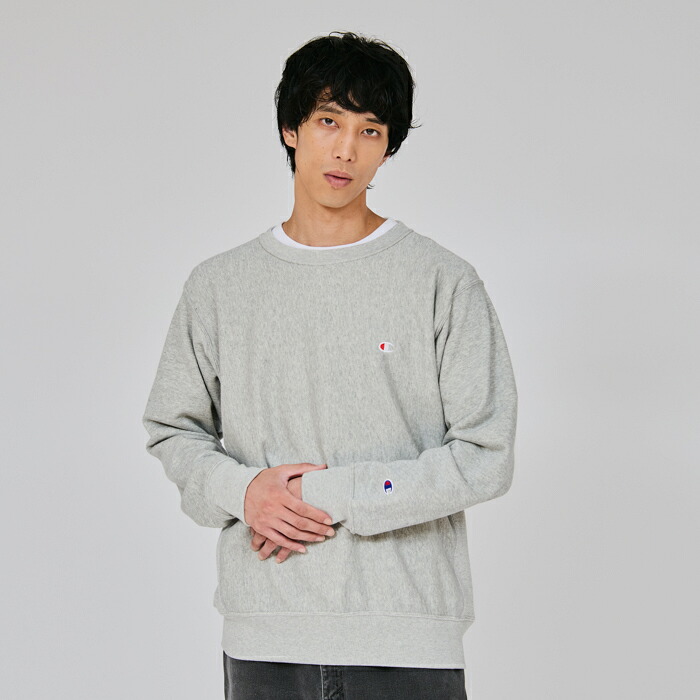 《お買物マラソン ポイントUP》【公式】チャンピオン Champion リバースウィーブ(R) クルーネックスウェットシャツ 26SS リバースウィーブ(R)(C3-Y031) ★ メンズ レディース reverseweave sweat スウェット ( トレーナー ) ストレッチ パーカー ジップアップ