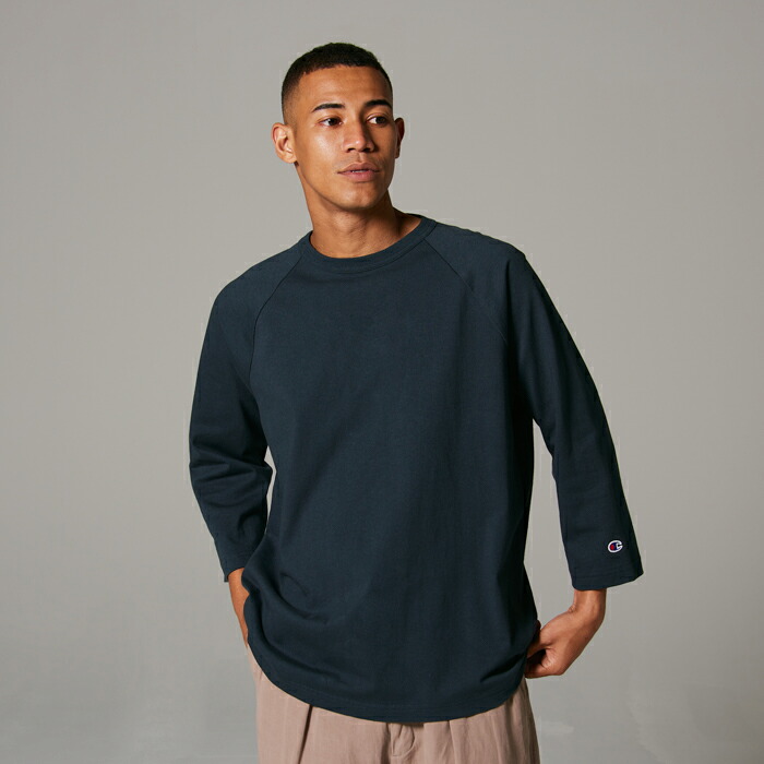 【公式】チャンピオン Champion ティーテンイレブン ラグラン3/4スリーブTシャツ 26SS MADE IN USA (C5-B401) ★ メンズ レディース ロンT 長袖 長袖T