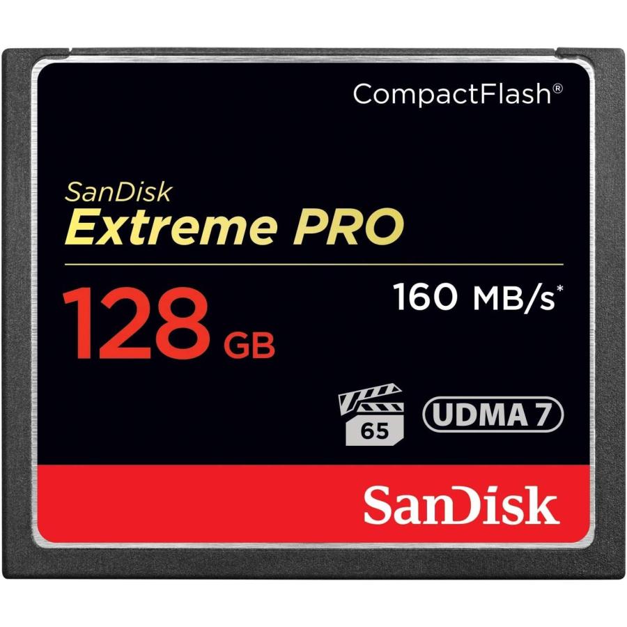 SanDisk Extreme PRO コンパクトフラッシュ 128GB 160MB/s 1067倍速 SDCFXPS-128G-X46