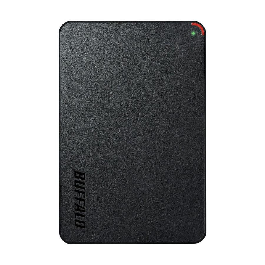 BUFFALO ミニステーション USB3.1(Gen1)/USB3.0用ポータブルHDD 1TB 【 iPhone 16 / 16 pro 動作確