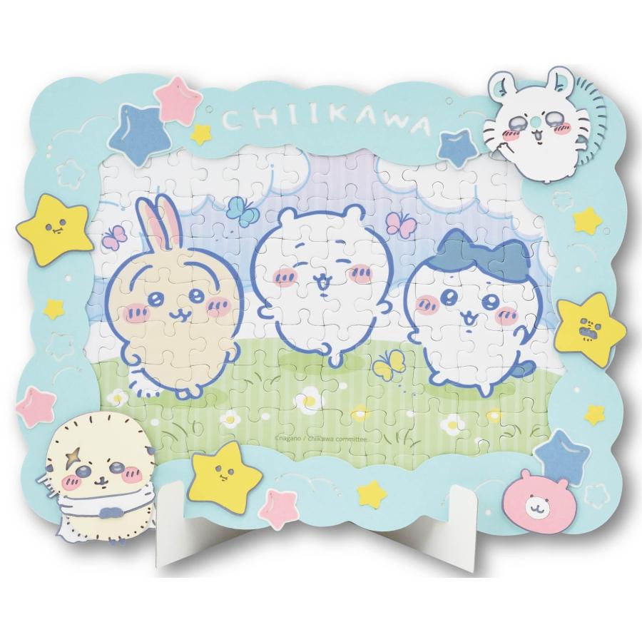 エンスカイ(ENSKY) ちいかわ 29.4×23.3cm アートデコレーション ペーパー ジグソーパズル 108ピース JIGSAW PUZZLE
