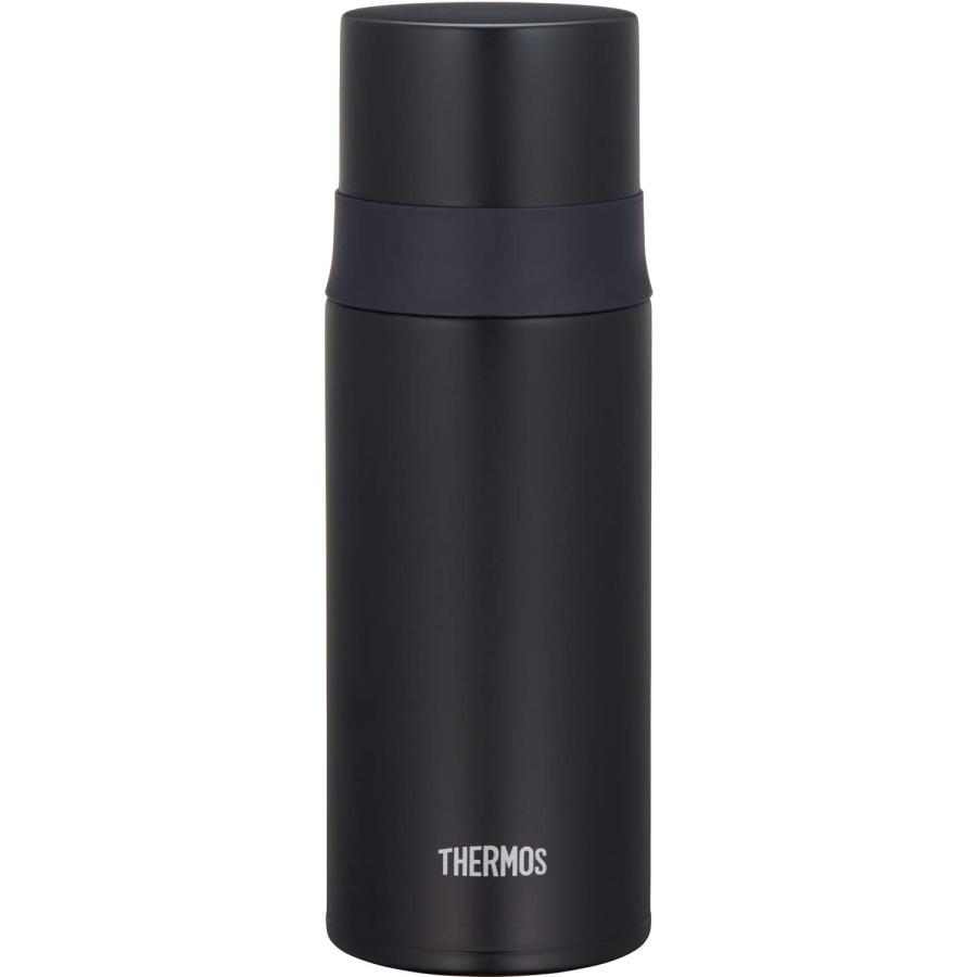 サーモス 水筒 ステンレススリムボトル マットブラック 350ml FFM-351 MTBK
