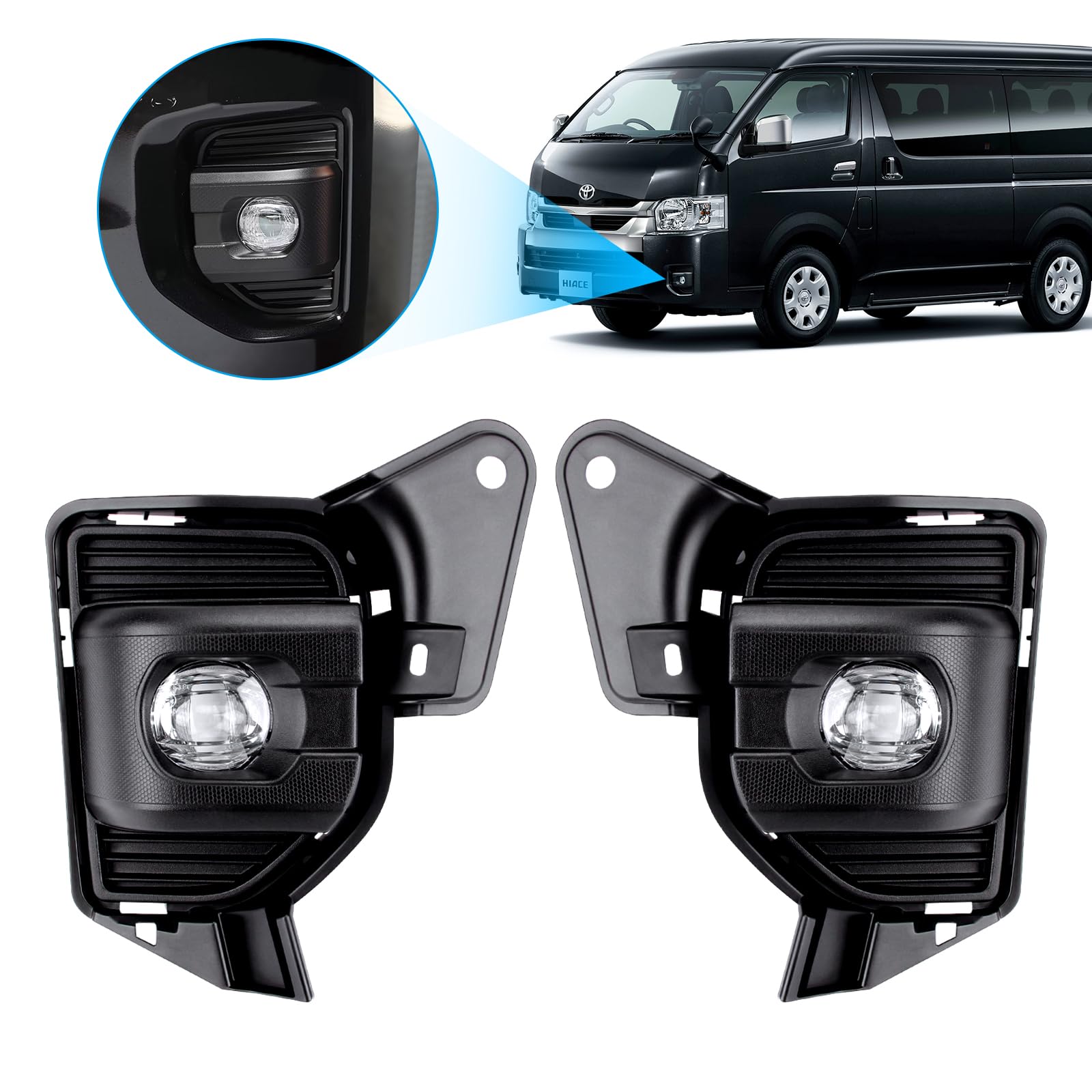 OPPLIGHT ご機嫌はやりっ児 200系 LEDフォグランプ 社会的単位 200系ご機嫌はやりっ児/レジアスエース 4型 5型 6型 7型 8型 標準尺度/広広とした H25.12～全評点其れ相応 カスタム部分品 後後ばらい PSX26WをL1Bに 取りつくろう 車検相応う 光