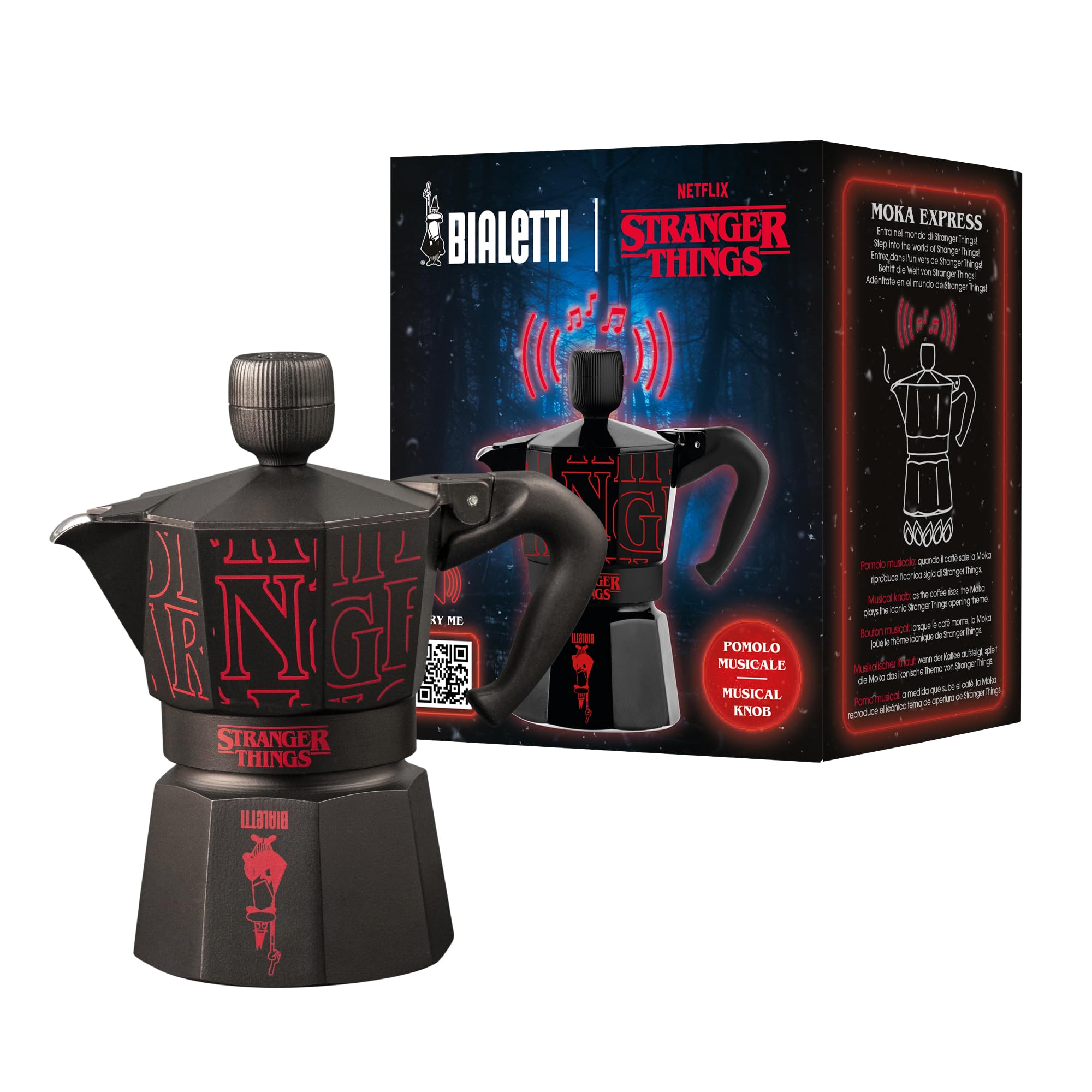 Bialetti (ビアレッティ) ストレンジャーシングス サウンドモカエキスプレス 3優勝杯
