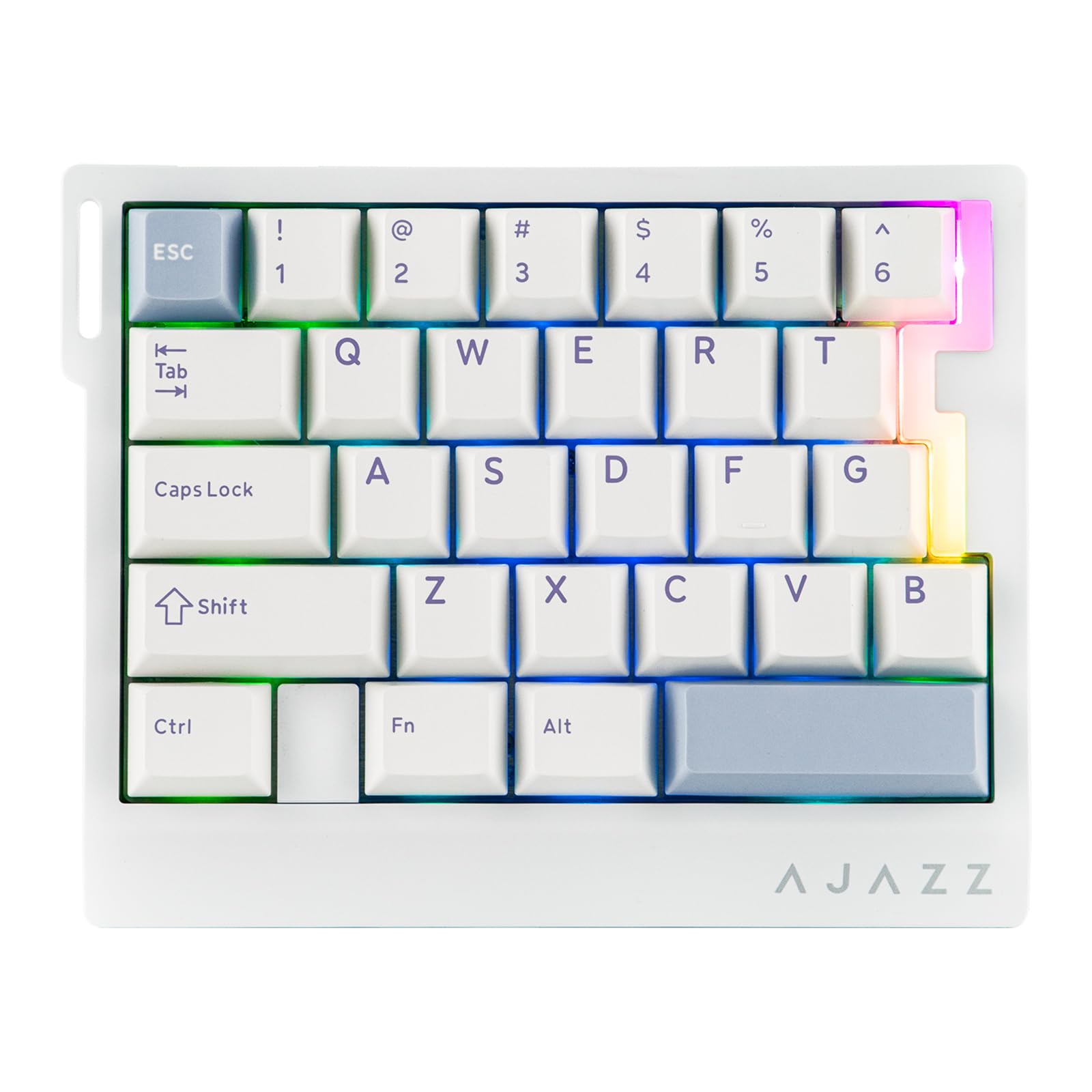 MechLands AJAZZ AK029 弾丸道路有線ゲーミングキーボード ラピトリ 片手鍵盤 8000サイクルポーリング 29足がかり 磁気取り替えっこ付き添い人 アクチュエーション合わせる能力のある RGBうしろ側ともし火 軽銀お皿積み上げる Windows/M