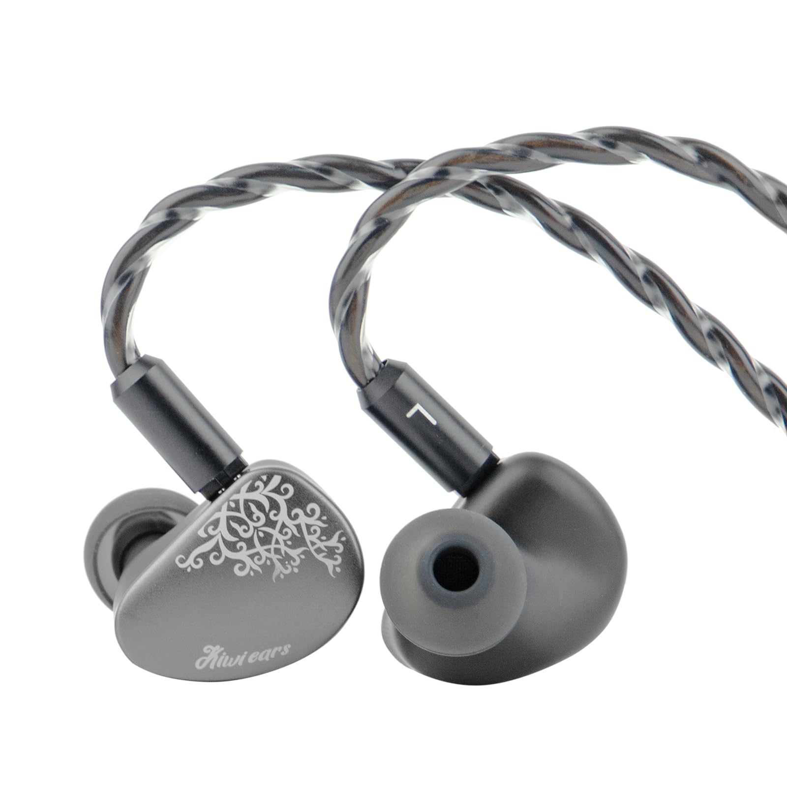 Linsoul Kiwi Ears Cadenza II 10粍チタン１番ウッド インイヤーモニター KARS 2.0積み上げる 高忠実度有線IEMイヤ電話機 委しいな音の高低平衡にする CNCアルミフェイスプレート 楽器演奏者・オーディオ気違い・