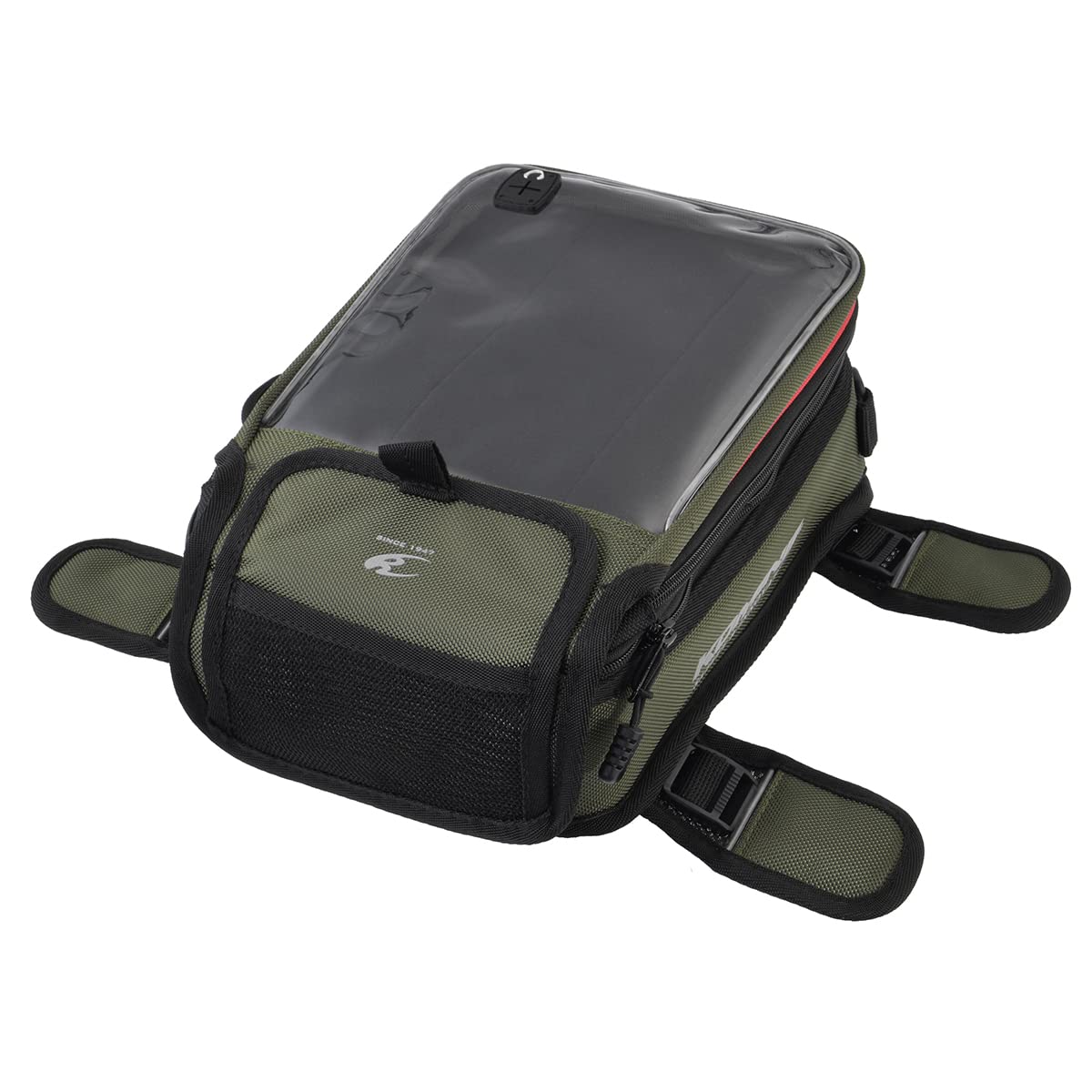 コミネ(KOMINE) 自動二輪車用 SA-214 ツーリングタンクバッグ Olive Free(5.2~7.8L)