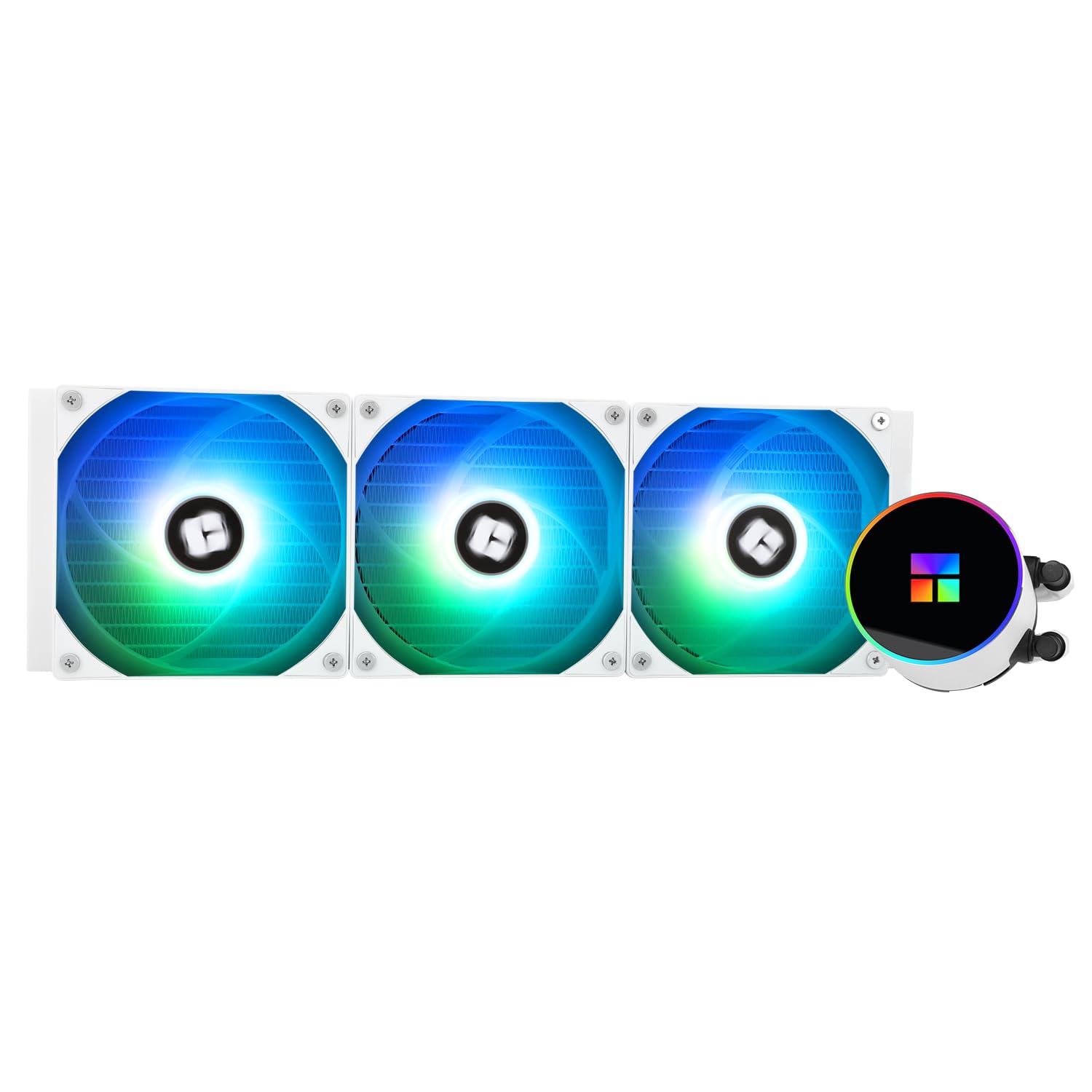 Thermalright Frozen Magic 360 White ARGB V2 中央処理装置お水冷房装置、能率的なPWM取り締まる揚水機、AMD:AM4/AM5、Intel LGA1150/1151/1200/2011/1700/1851、パソコン冷房装置AIO、白いこと