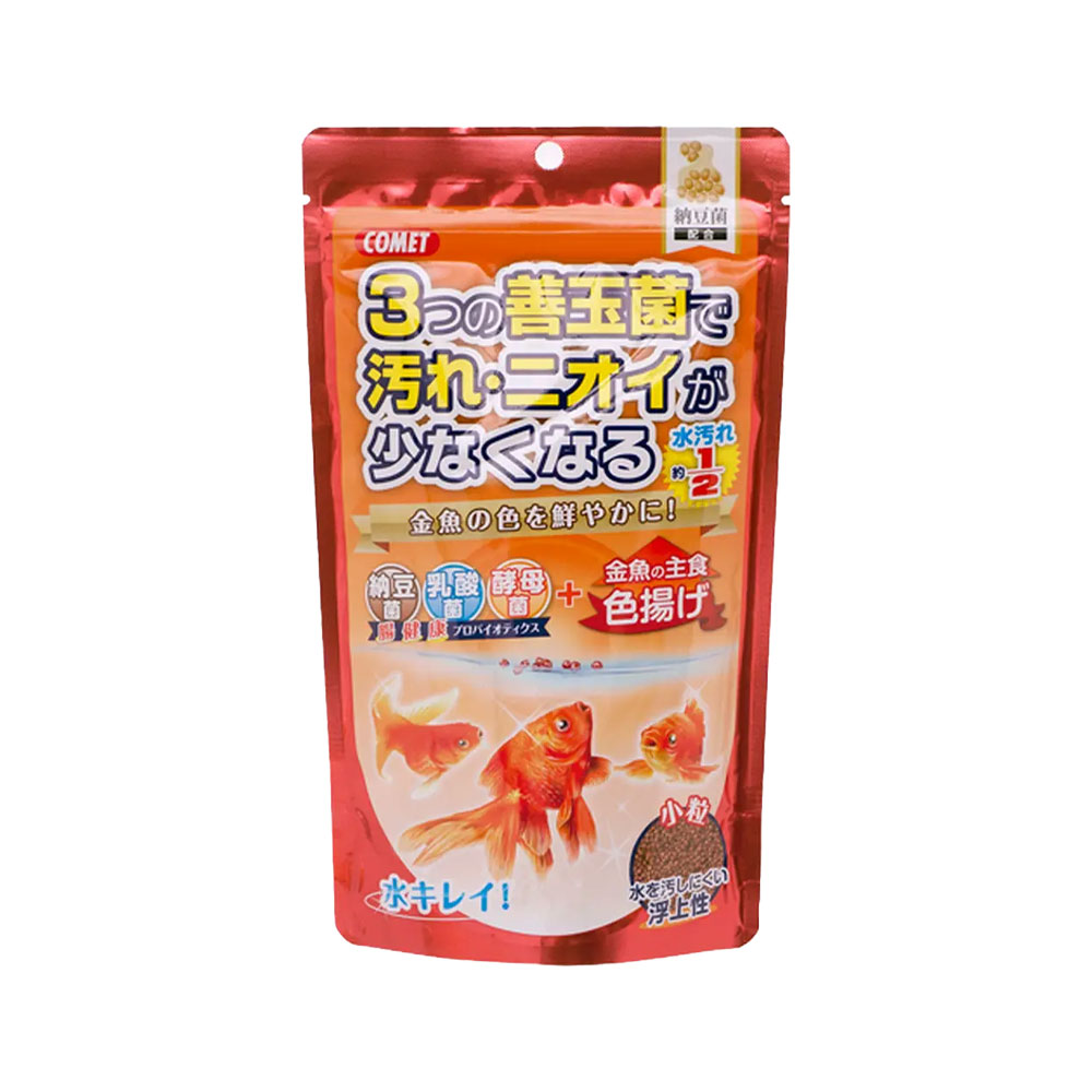 半額SALE☆ コメット 金魚の主食 納豆菌 小粒 200g エサ えさ 餌 フード 金魚 きんぎょ
