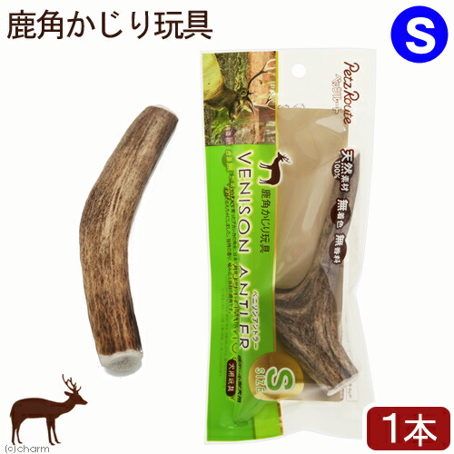 楽天市場】小型犬用 鹿の角 Sサイズ 1本 （長さ10cm以下