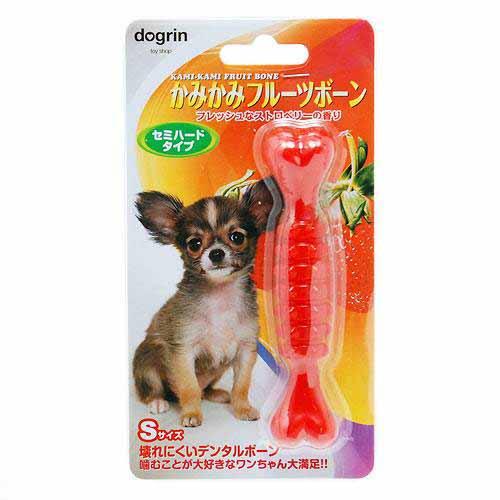 楽天市場 スーパーキャット かみかみフルーツボーン ｓ ストロベリー 犬 犬用おもちゃ デンタルケア 関東当日便 Charm 楽天市場店