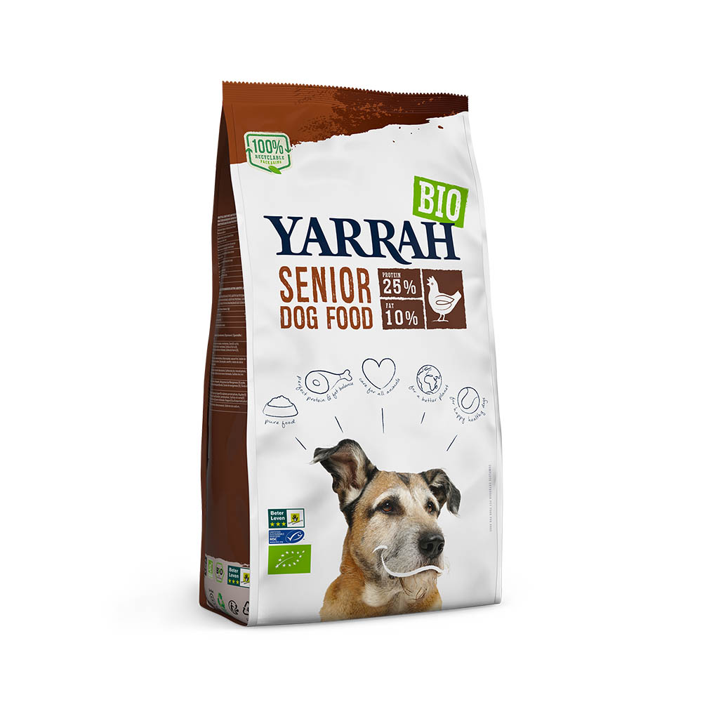 ＹＡＲＲＡＨ　ヤラー　オーガニックドッグフード　シニア　２ｋｇ　関東当日便
