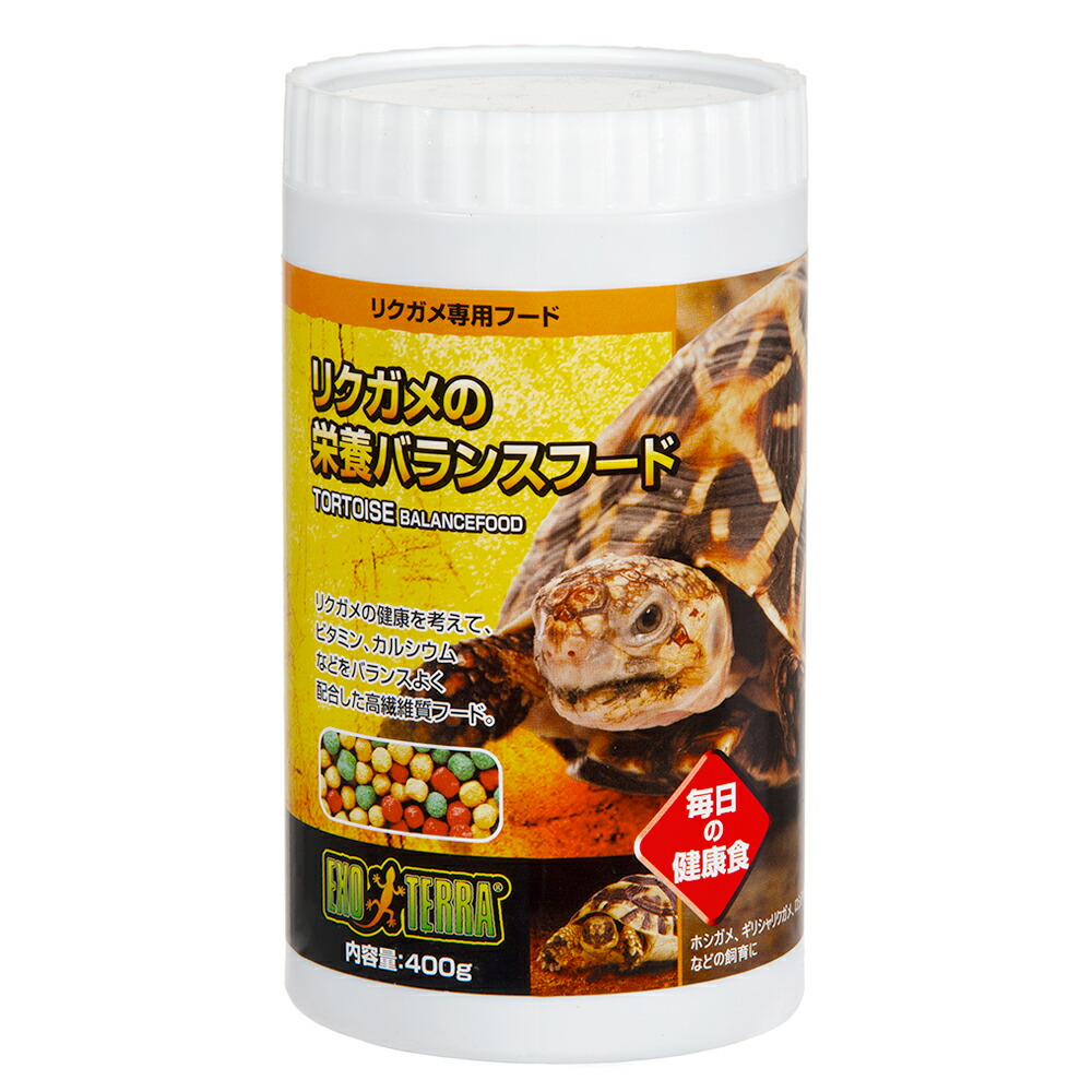 【楽天市場】リクガメフード ＧＥＸ エキゾテラ リクガメの栄養バランスフード １８０ｇ リクガメ用 餌 エサ 高繊維質 関東当日便 : charm  楽天市場店