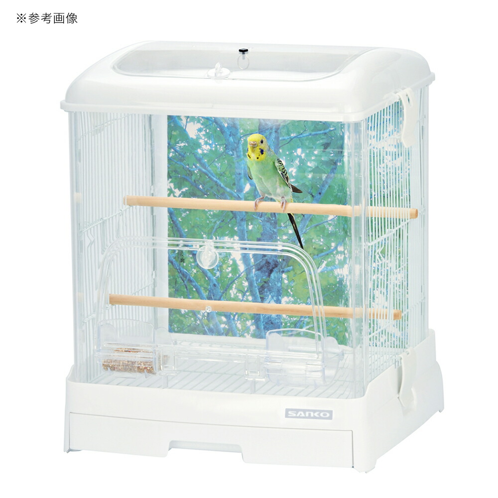 鳥籠 鳥 ケージ 三晃商会 イージーホーム クリアバード 35WH
