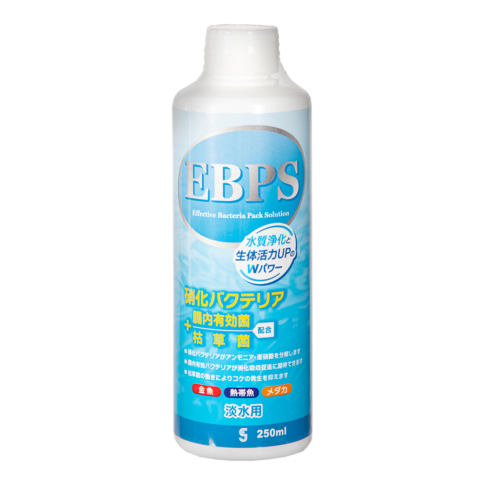 楽天市場 青 ｅｂｐｓ 淡水用 ２５０ｍｌ バクテリア 熱帯魚 観賞魚 関東当日便 Charm 楽天市場店