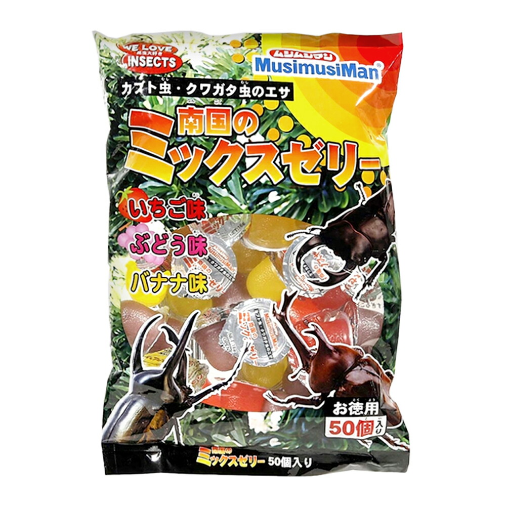 楽天市場】マルカン 昆虫ゼリー ＳＡＭＵＲＡＩ ＦＲＥＳＨ 南国マンゴープリン風 ２５ １６ｇ×２５個 関東当日便 : charm 楽天市場店