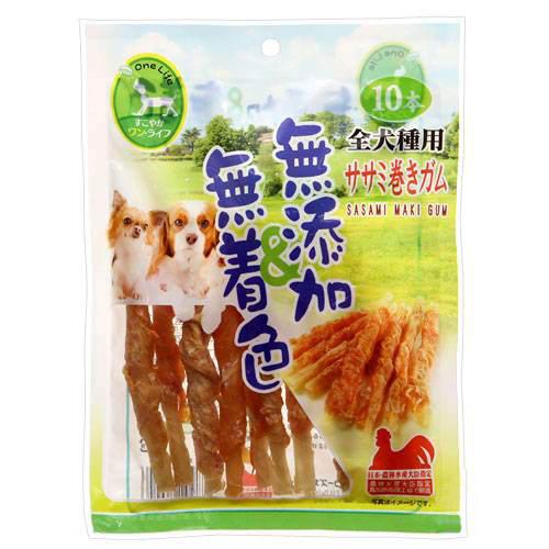 楽天市場 無添加 無着色 アイティーフーズ ささみ巻きガム １０本 犬 おやつ ささみ ５袋入り 関東当日便 Charm 楽天市場店