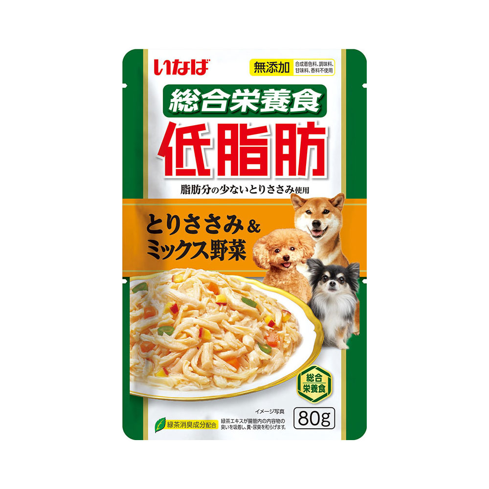 楽天市場】いなば 犬用 ささみと緑黄色野菜 ビーフ入り ８０ｇ×３個パック ドッグフード ささみと緑黄色野菜 関東当日便 : charm 楽天市場店