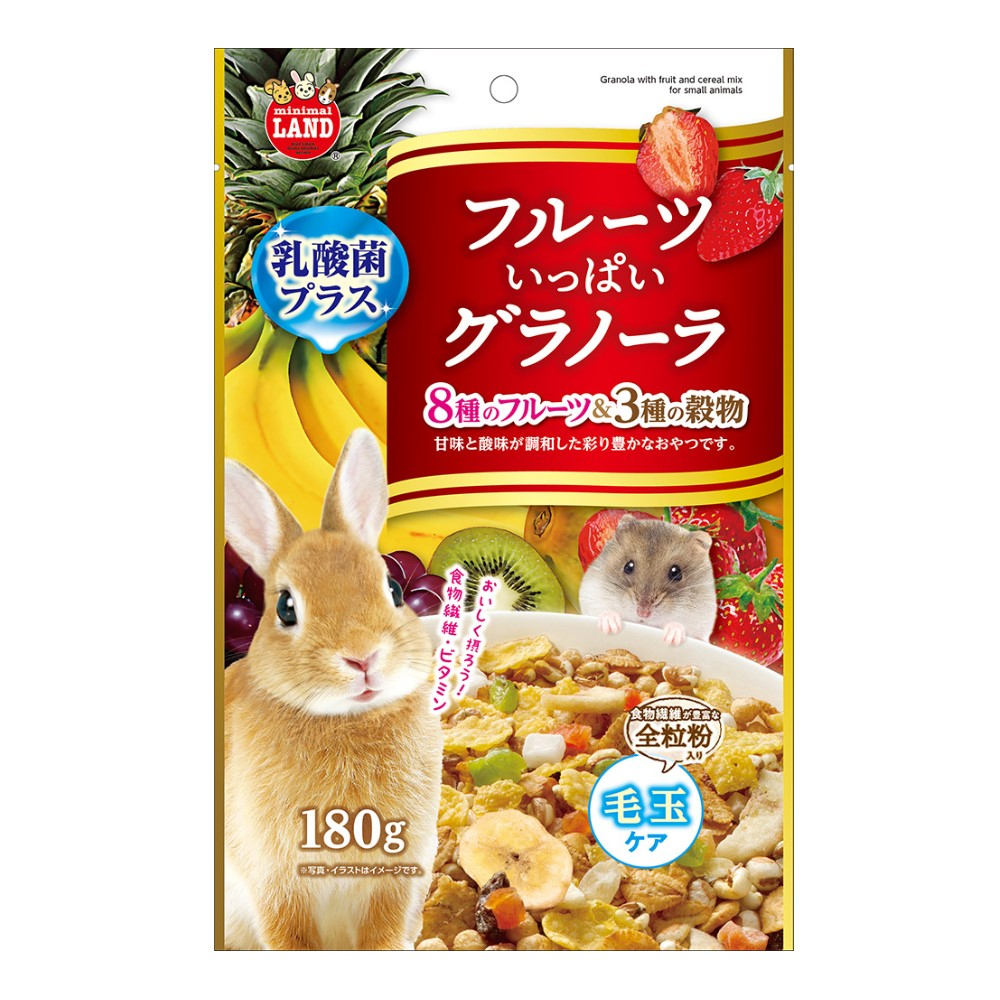 楽天市場】日本ペットフード パルｏｎｅ ラビットフード フルーツ味 