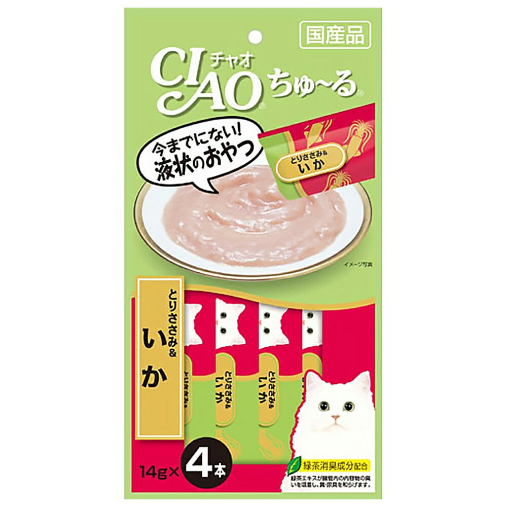 楽天市場】いなば ＣＩＡＯ チャオ ちゅ〜る まぐろ＆まぐろ節 １４ｇ×４本 キャットフード おやつ 国産 ちゅーる チュール 関東当日便 :  charm 楽天市場店