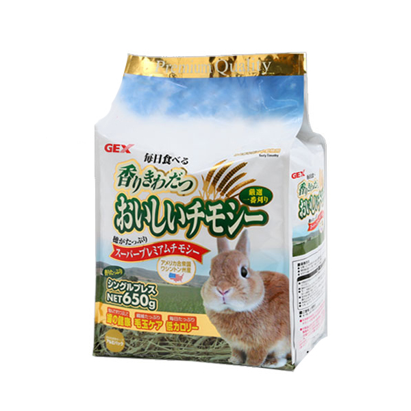 楽天市場 ｇｅｘ 毎日食べるおいしいチモシー ６５０ｇ うさぎ 小動物 牧草 お一人様７点限り 関東当日便 Charm 楽天市場店