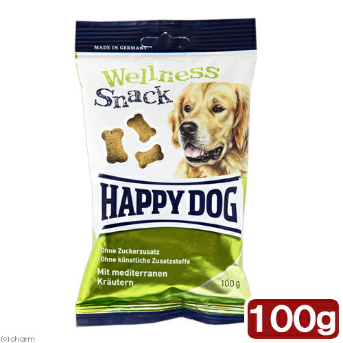 楽天市場 ｈａｐｐｙ ｄｏｇ スナック ウェルネススナック １００ｇ 正規品 犬 フード ハッピードッグ 関東当日便 Charm 楽天市場店