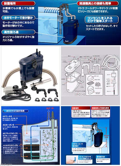 楽天市場 テトラ バリューａｘパワーフィルター ｖａｘ ３０ ゲルキューブ スモール ０ ５リットル 水槽用外部フィルター 関東当日便 Charm 楽天市場店