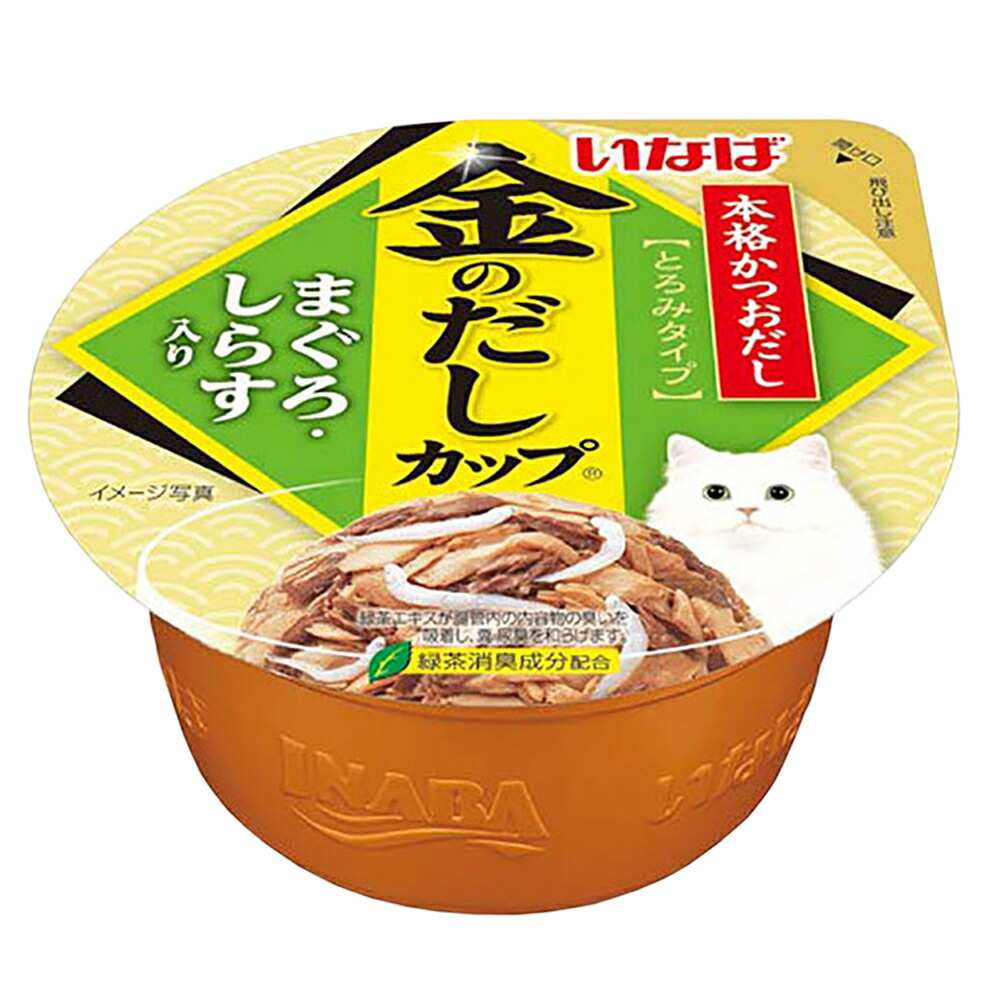 楽天市場】いなば 金のだし カップ まぐろ・かつお節入り 70g