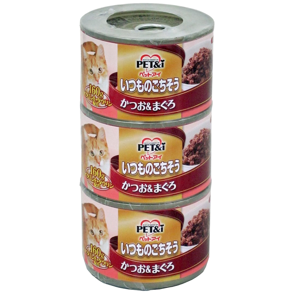 楽天市場】アイシア ミャウミャウ3P まぐろ 160g×3 関東