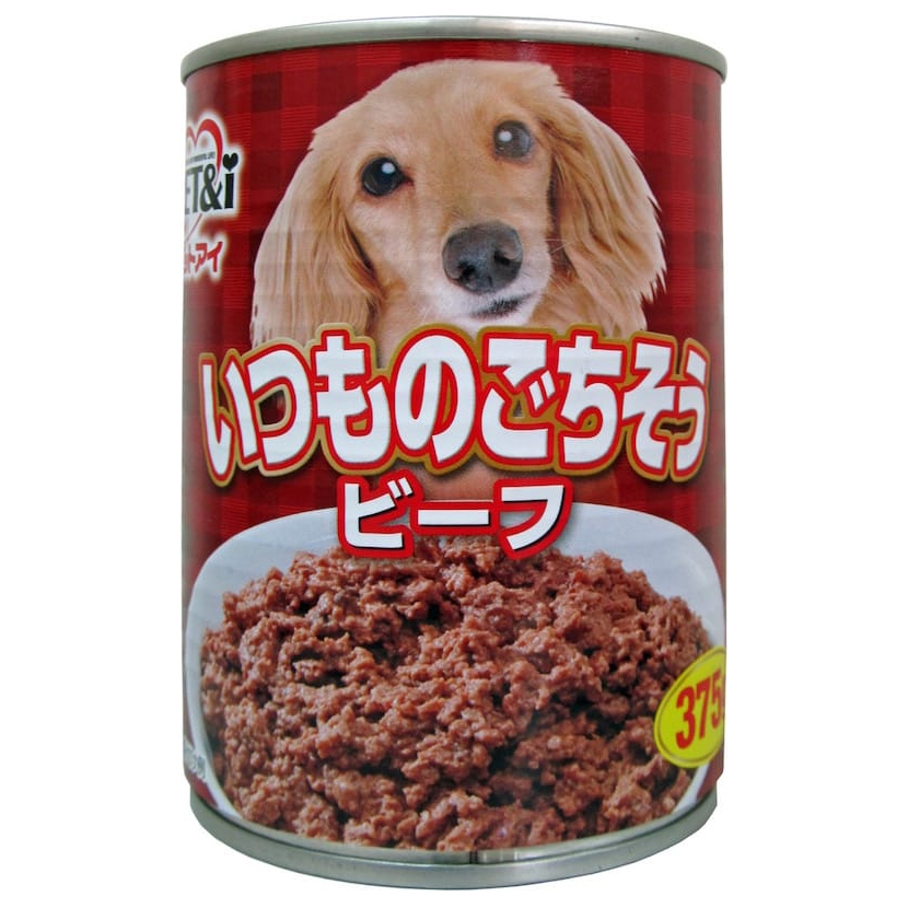 楽天市場】愛犬元気 缶 ビーフ＆緑黄色野菜入り 375g