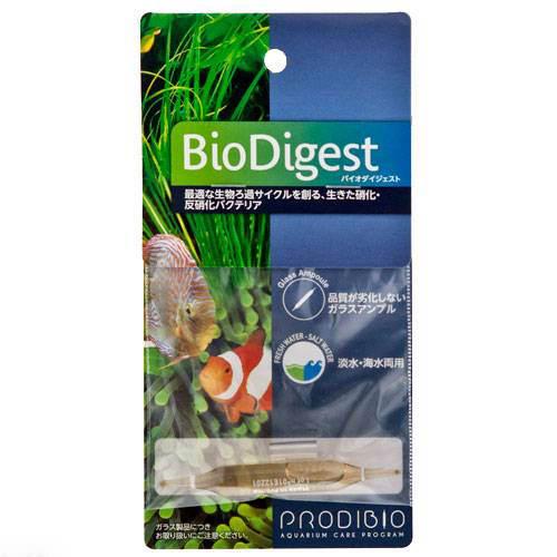楽天市場 ｐｒｏｄｉｂｉｏ ｂｉｏ ｄｉｇｅｓｔ バイオダイジェスト 淡水 海水両用 １本 ３個 バクテリア 熱帯魚 観賞魚 関東当日便 Charm 楽天市場店