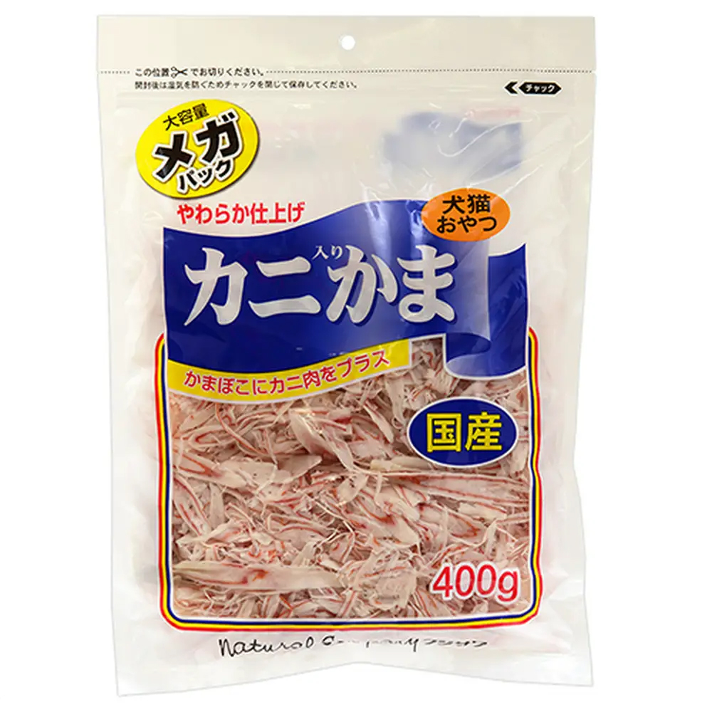 楽天市場 フジサワ カニかま メガパック ４００ｇ 関東当日便 Charm 楽天市場店