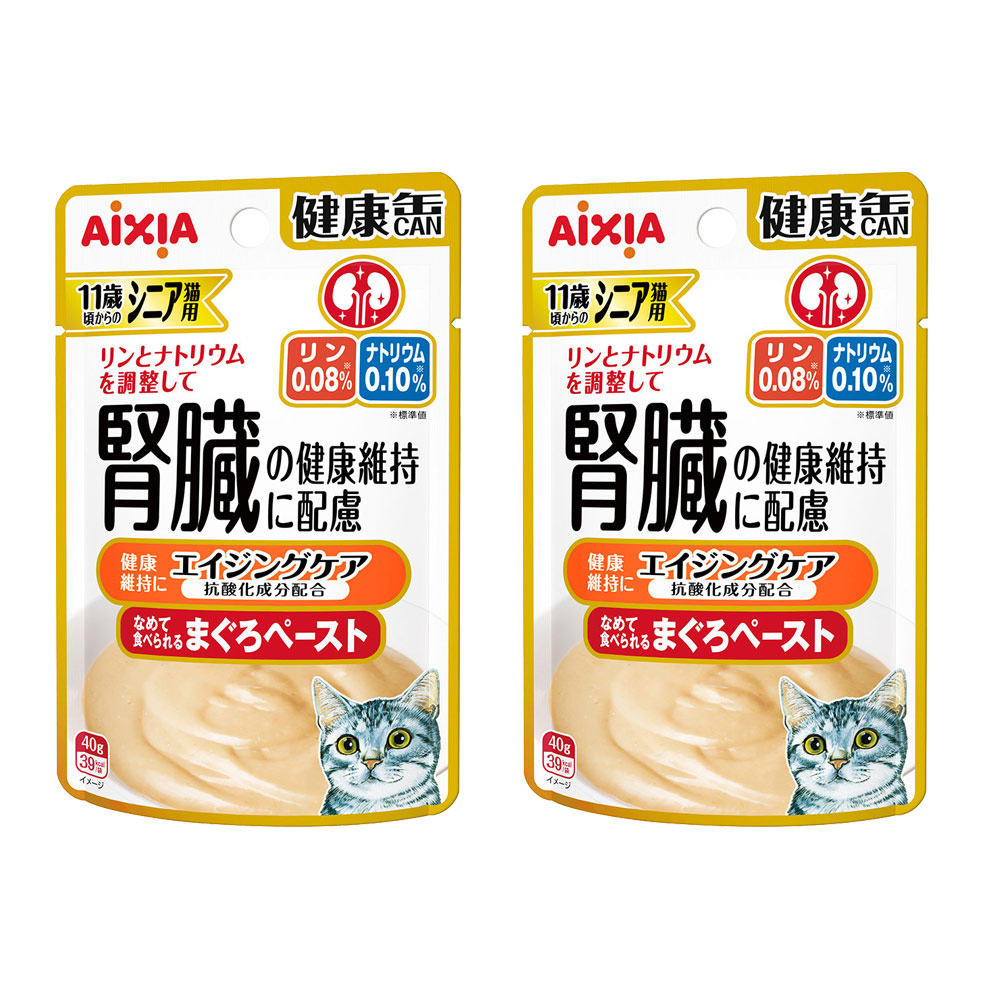 健康缶　アイシア　ペースト　229袋　2025.6〜2025.11 アイシア 健康缶パウチ 免疫サポート まぐろペーストをレビュー