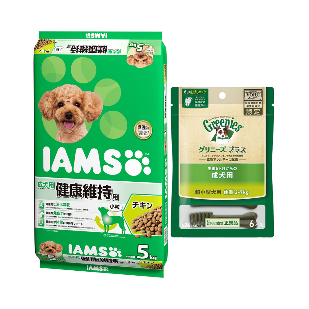 ドッグフード　アイムス　成犬用　健康維持用　チキン　小粒　２．６ｋｇ 正規品　ＩＡＭＳ　関東当日便