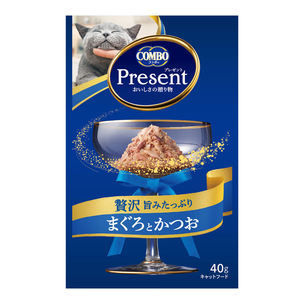 楽天市場 コンボ キャット プレゼント まぐろとかつお ４０ｇ １４袋入り キャットフード 関東当日便 Charm 楽天市場店