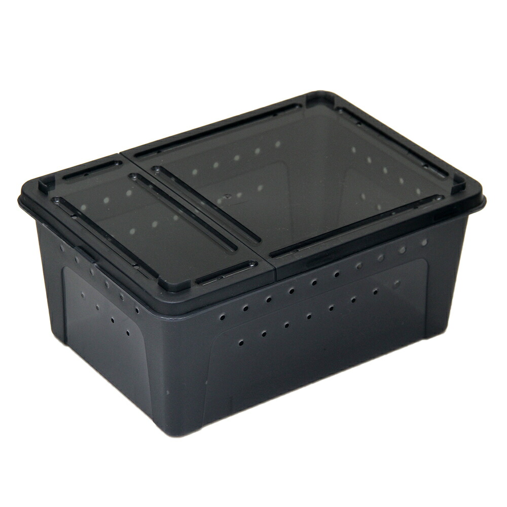 楽天市場】爬虫類ケージ ブリードボックス Lサイズ ブラック 32