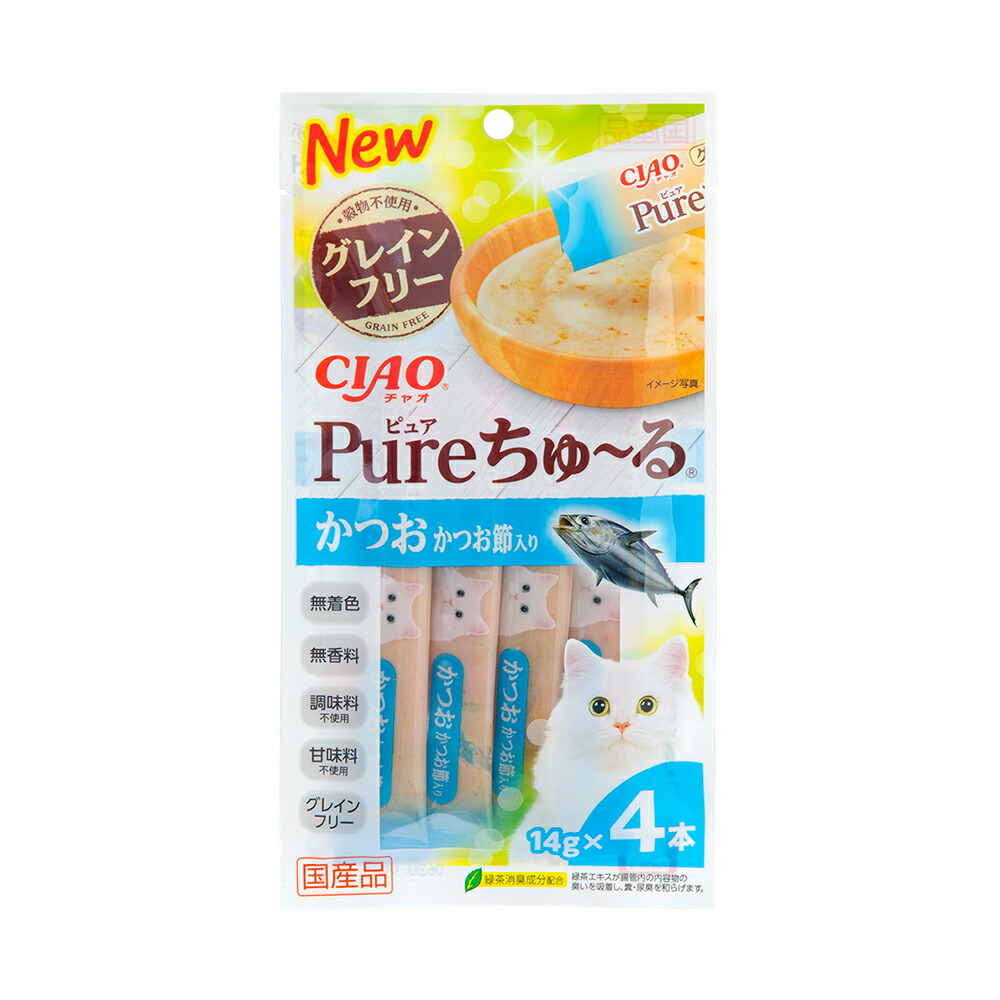 楽天市場】いなば ＣＩＡＯ チャオ ちゅ〜る まぐろ＆ほたて貝柱 １４ｇ×４本 ６袋入り 猫 おやつ ちゅーる チュール 関東当日便 : charm  楽天市場店