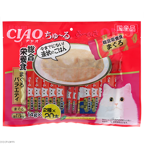 楽天市場】いなば CIAO チャオ ちゅ〜る 40本 まぐろバラエティ