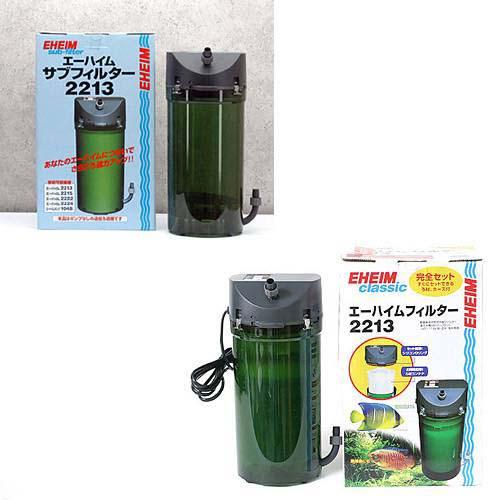 ビーシュリンプ Greenies 睡蓮鉢店 エーハイム クラシックフィルター２２１３ サブフィルター２２１３ セット 水槽用外部フィルター メーカー保証期間１年 沖縄別途送料 関東当日便 Charm