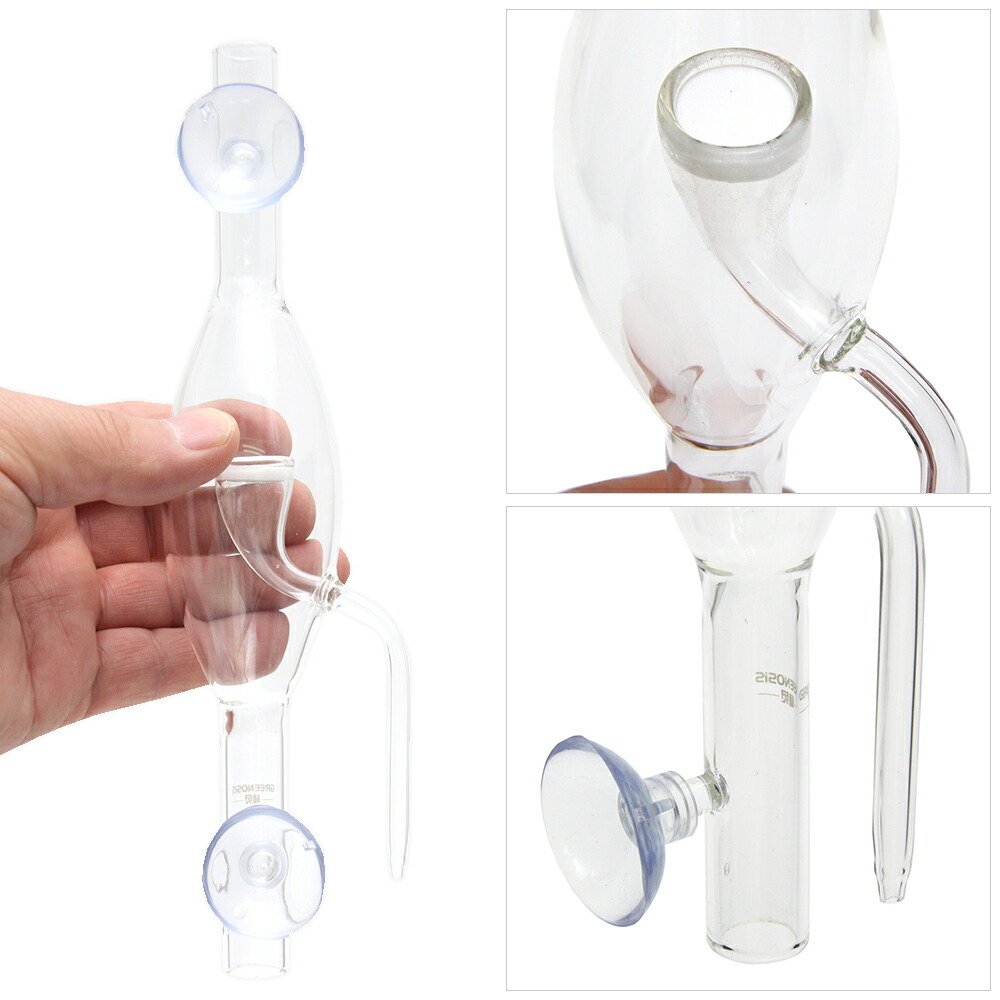 楽天市場 強制添加式 ｃｏ２クリアグラスディフューザー １６ ２２ｍｍホース用 ｃｏ２拡散器 関東当日便 Charm 楽天市場店