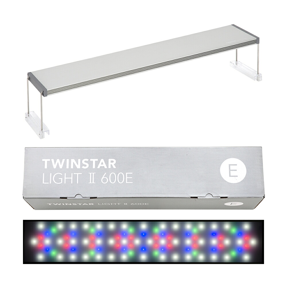 ツインスター ｌｅｄ 照明 ６００ｅａ アジャスタースタンド フルスペクトル 赤系水草 ６０ｃｍ水槽 沖縄別途送料 関東当日便 Charm 店
