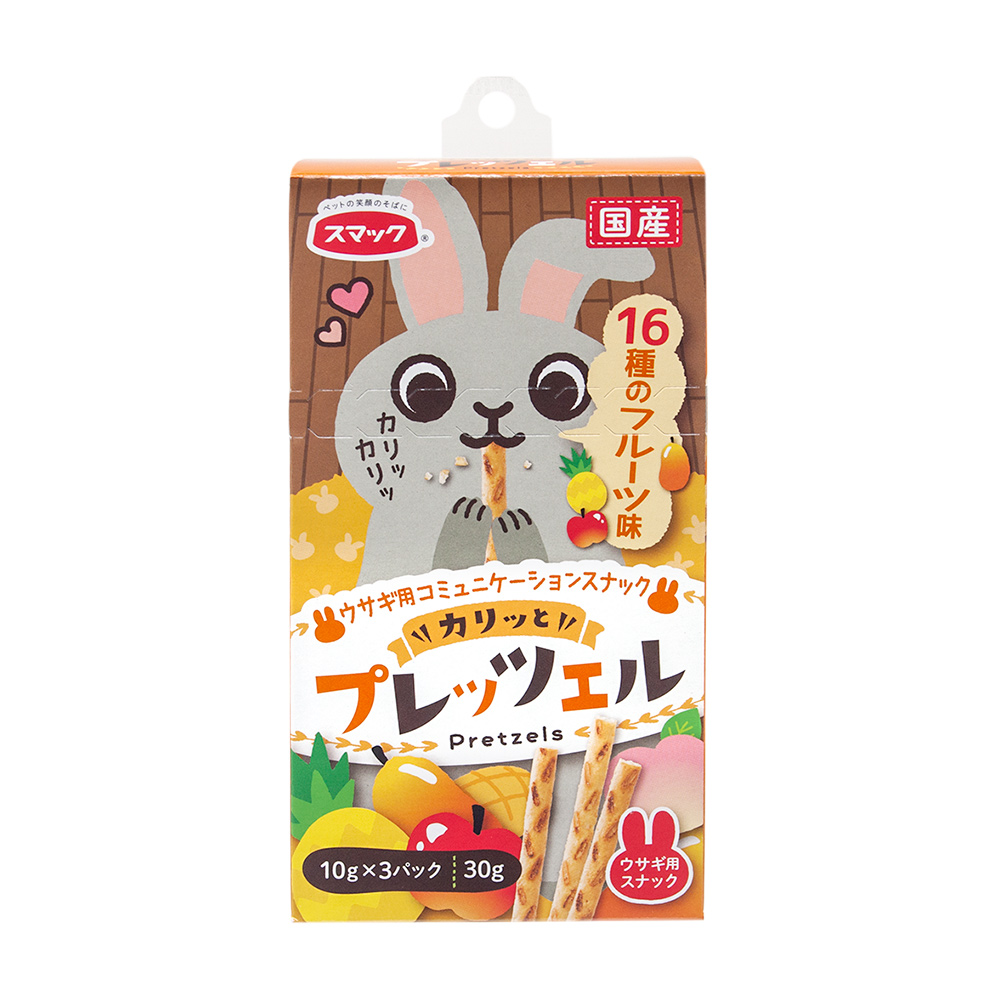 楽天市場】スマック プレッツェル ウサギ用 14種の野菜味 30g