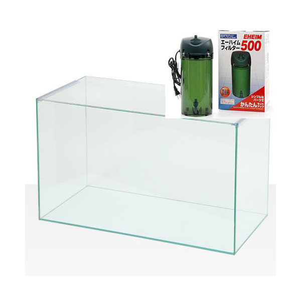 楽天市場】50Hz 60cm水槽＆外部フィルターセット スーパー