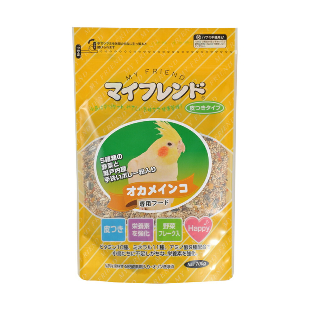 楽天市場】クオリス オカメインコ（皮ツキタイプ） 550g 鳥 フード